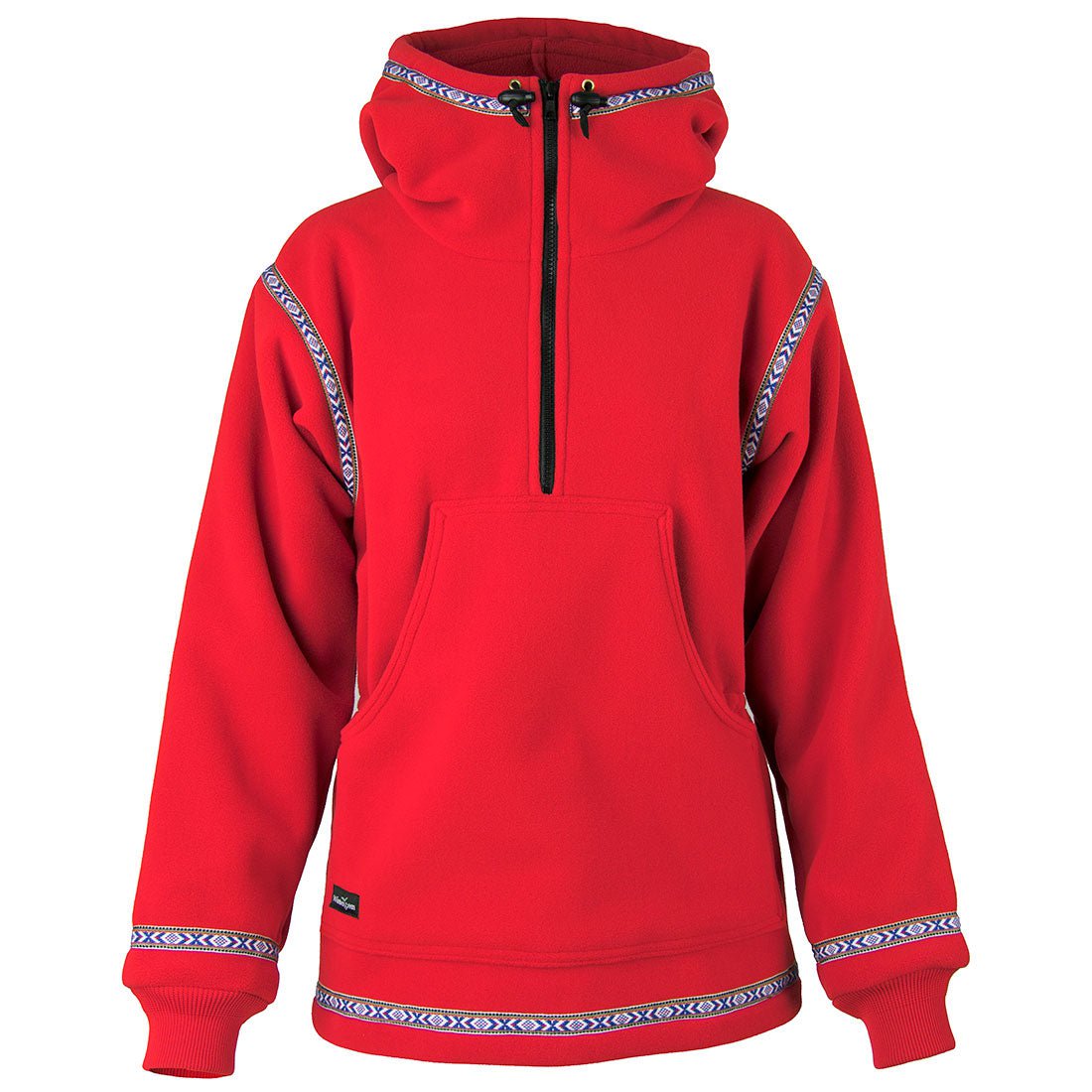 Expedition Fleece Anorak Partial Zip (Women's)-Made in Ely, MN.