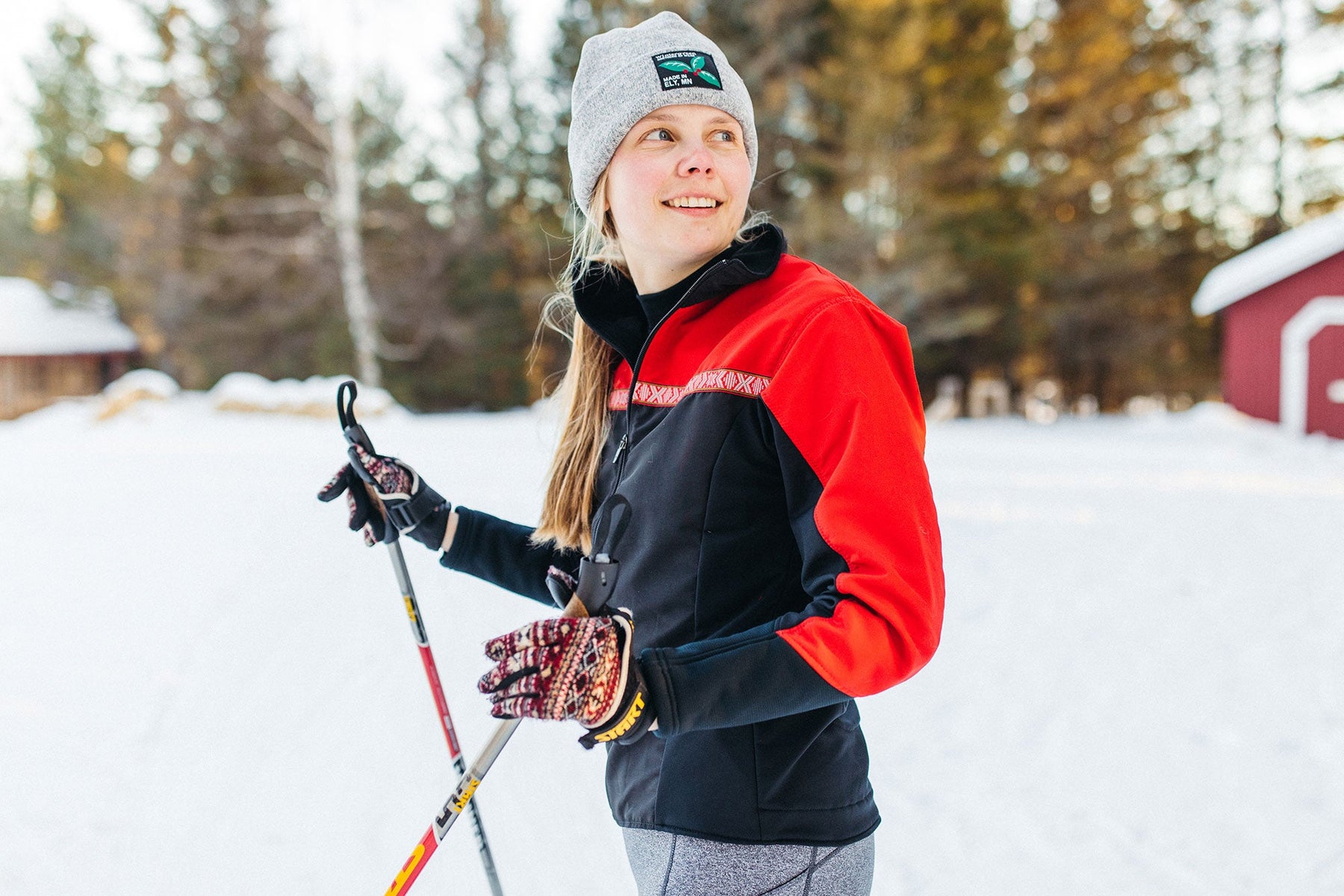 Nordic Ski & Running Jacket (Women's)-Made in Ely, MN.